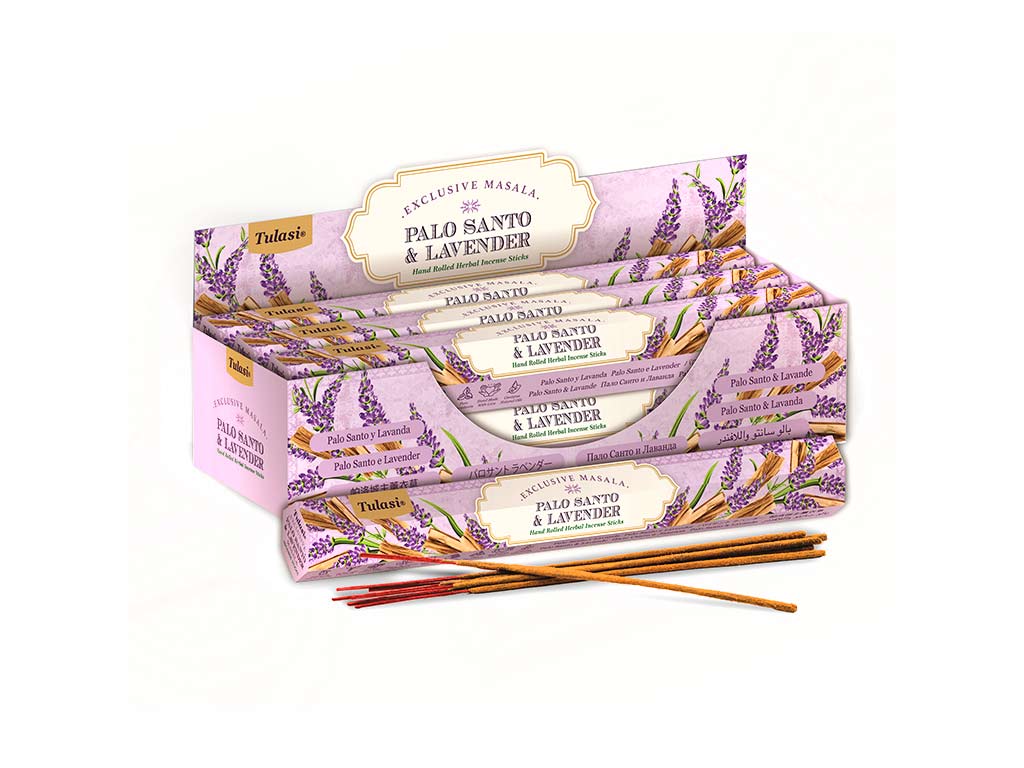 15 STICKS ENCENS PALO SANTO & LAVANDA cod. 3400744