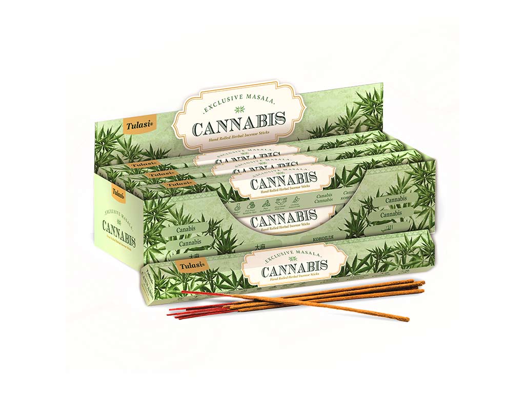 15 INCENSE STICKS CANNABIS cod. 3400750