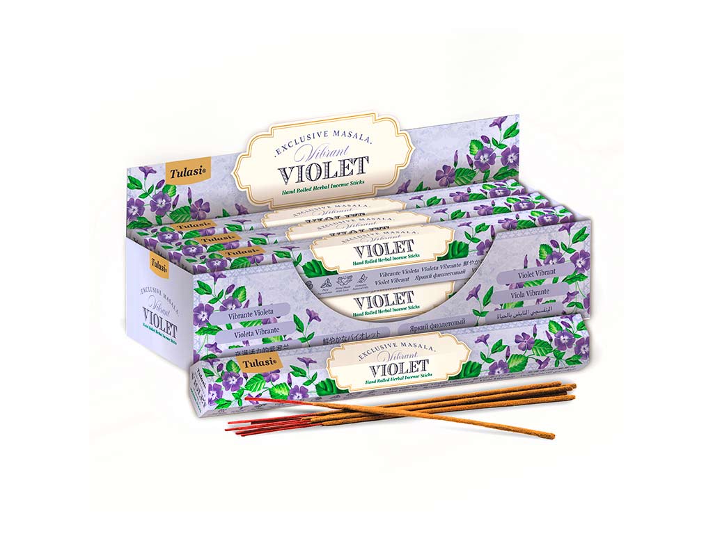 15 STICKS INCENSO VIOLETA VIBRANTE cod. 3400759