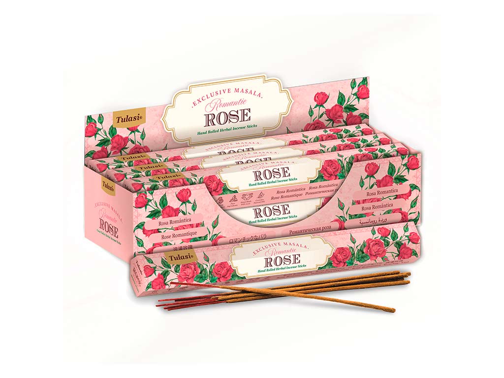 15 STICKS INCIENSO ROSA ROMANTICA cod. 3400767