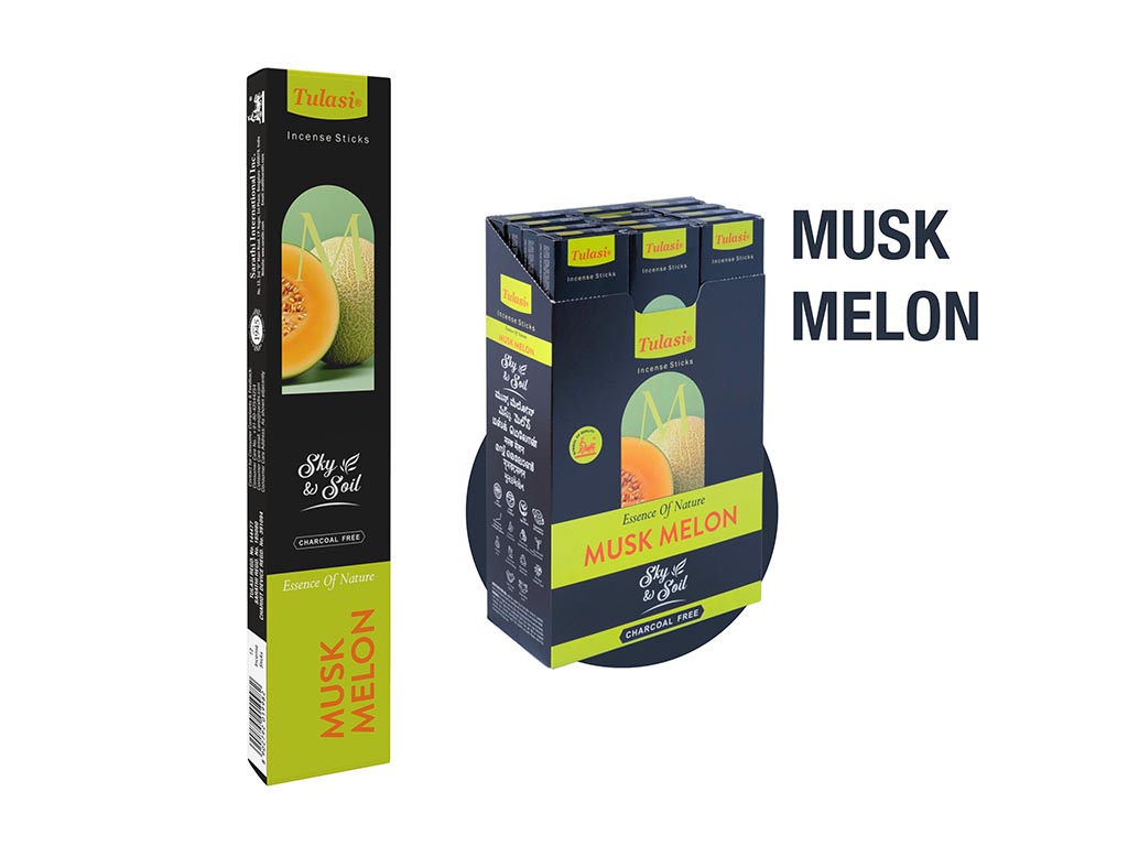12 STICKS INCIENSO MUSGO-MELON SKY cod. 3400812