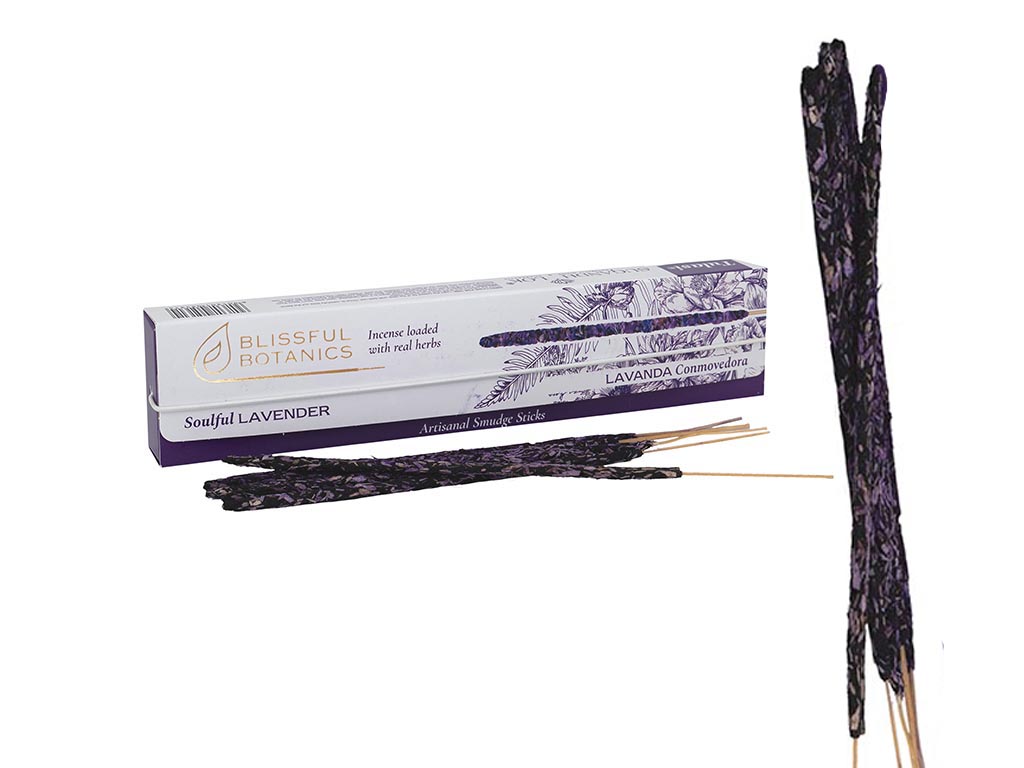 8 STICKS INCIENSO GRUESO LAVANDA BLISS cod. 3400826