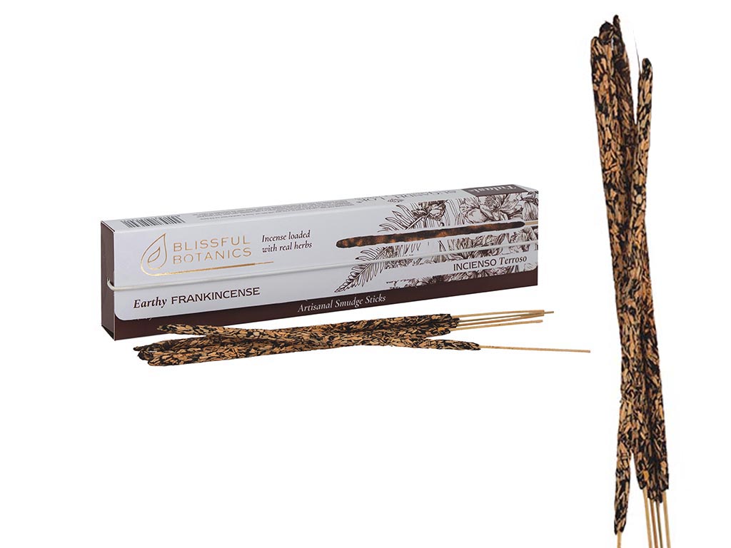8 STICKS INCIENSO GRUESO OLIBANO BLISS cod. 3400827
