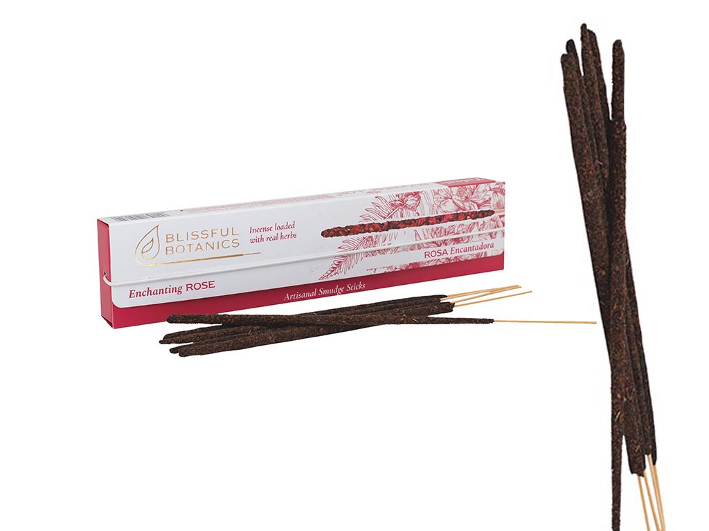 8 STICKS INCIENSO GRUESO ROSA BLISS cod. 3400829