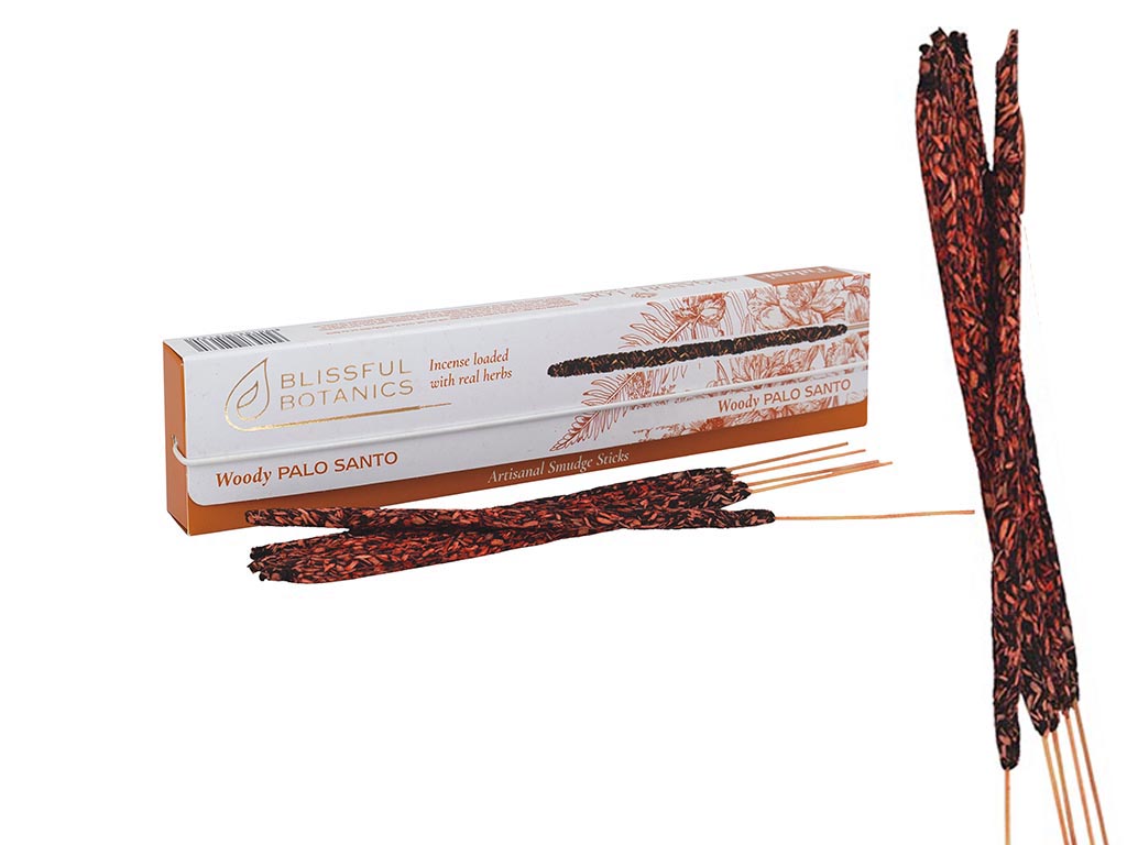 8 STICKS INCIENSO GRUESO PALO SANTO BLIS cod. 3400830