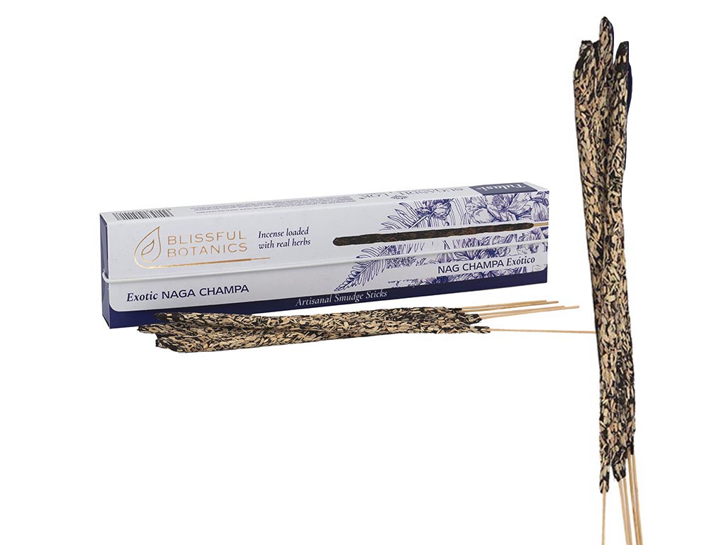 8 STICKS INCIENSO GRUESO NAG CHAMPA BLIS cod. 3400837