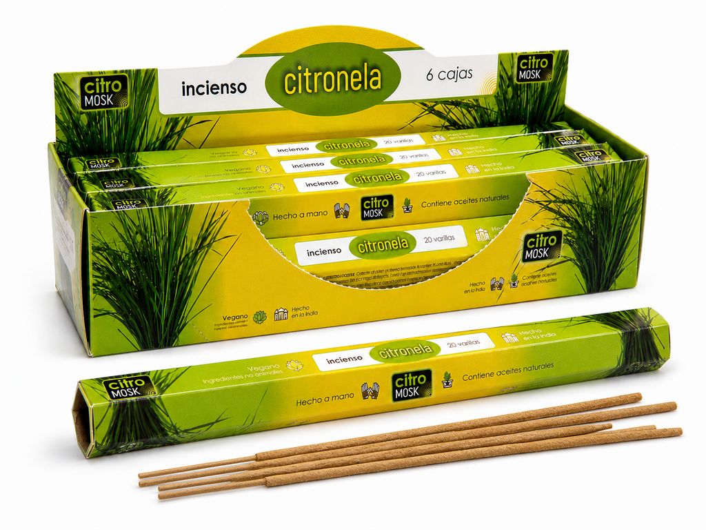 20 STICKS INCIENSO CITRO MOSK cod. 3400866