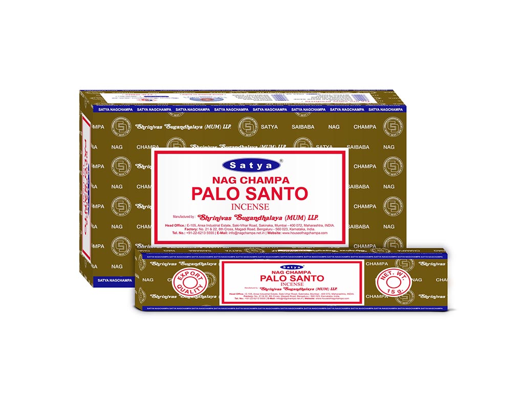INCENSO PALO SANTO SATYA 15 GR. cod. 3400875