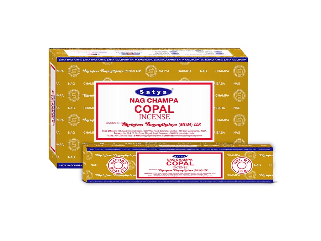INCENSO COPAL SATYA 15 GR. cod. 3400881