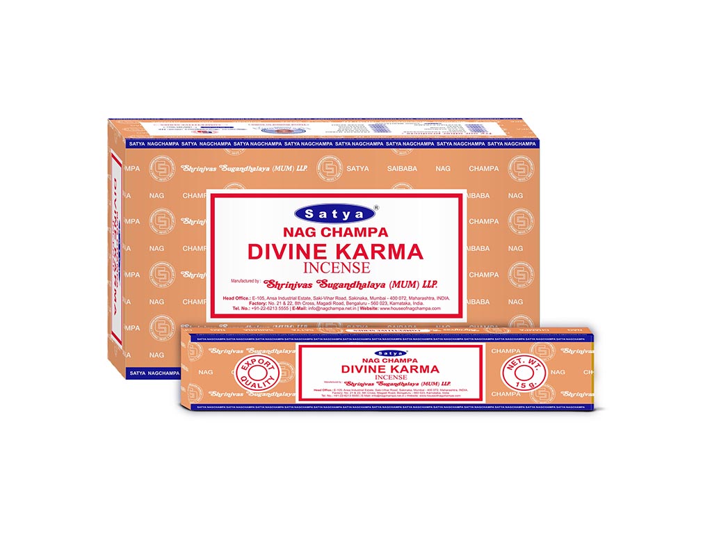 INCENSO DEL KARMA DIVINO SATYA 15 GR. cod. 3400883