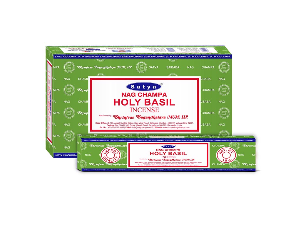 INCENSO DI BASILICO SATYA 15 GR. cod. 3400888