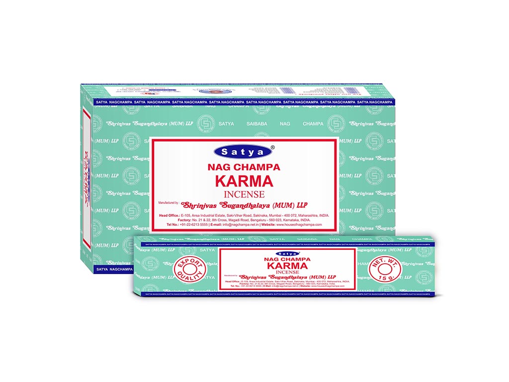 INCENSO KARMA SATYA 15 GR. cod. 3400890