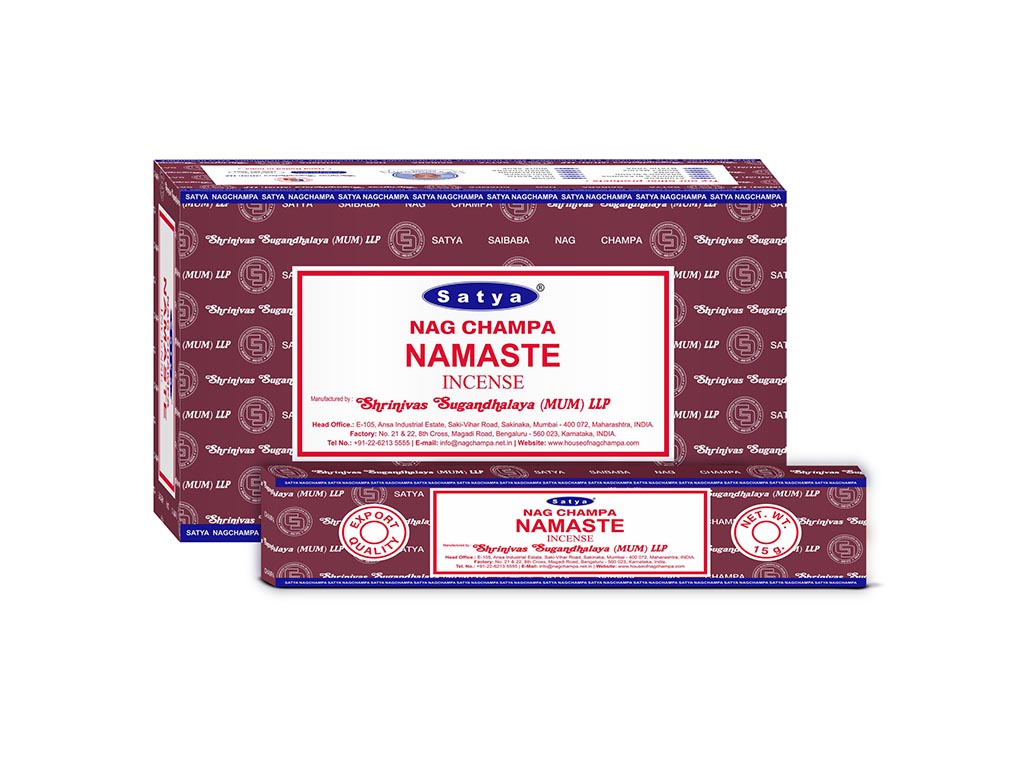 INCENSO NAMASTE SATYA 15 GR. cod. 3400891
