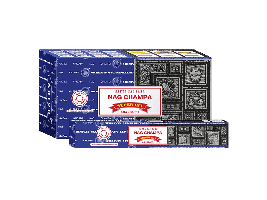 NAGCHAMPA+SUPERHIT INCENSO SATYA 16 GR. cod. 3400898