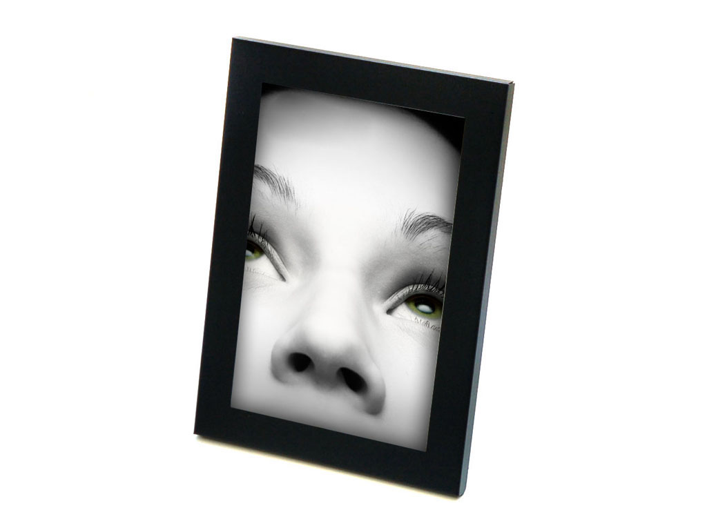 PORTAFOTO METAL COLOR 10X15 NEGRO cod. 3500236