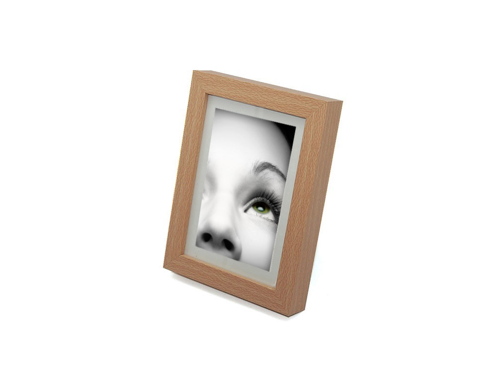 MDF PHOTO FRAME 10X15 PP BROWN cod. 3500318