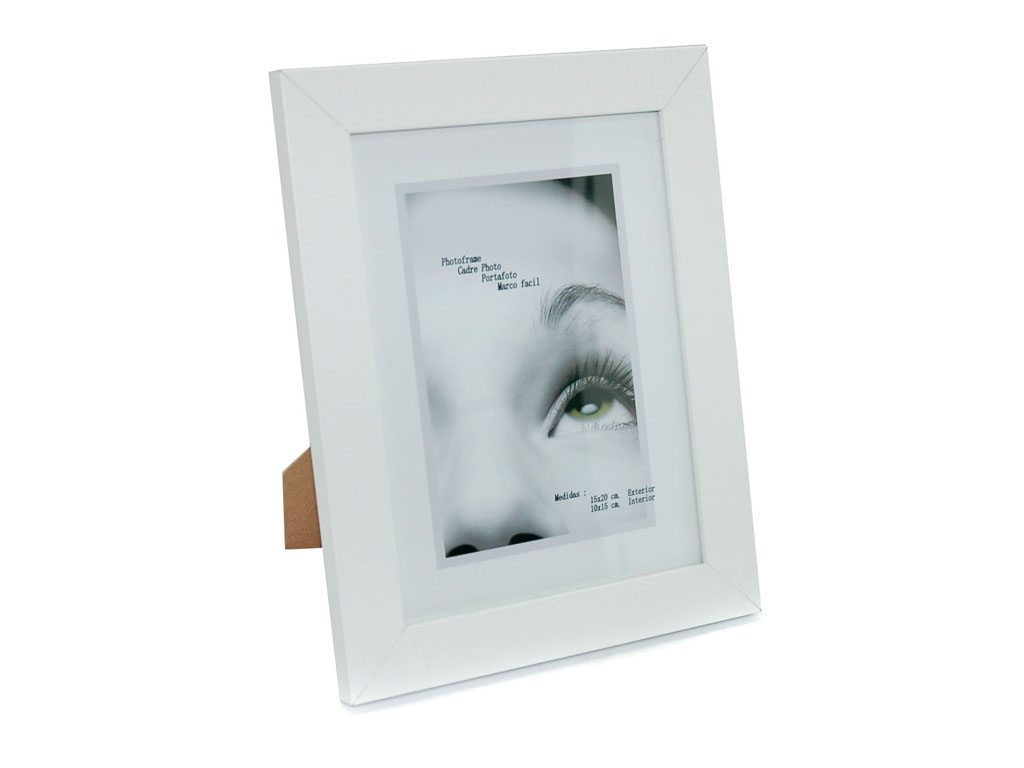 PORTAFOTO MDF 18X24 BLANCO cod. 3500410