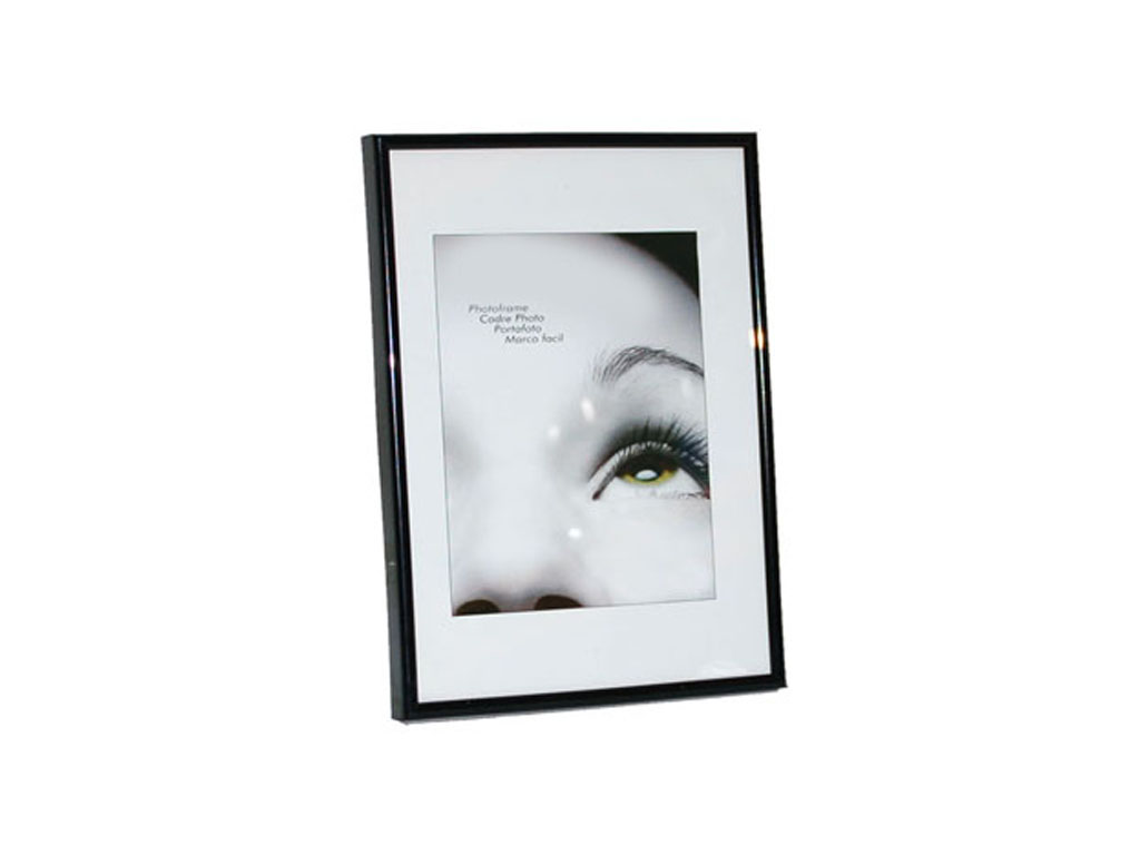 CADRE PHOTO PLASTIQUE NOIR 10X15 cod. 3500483