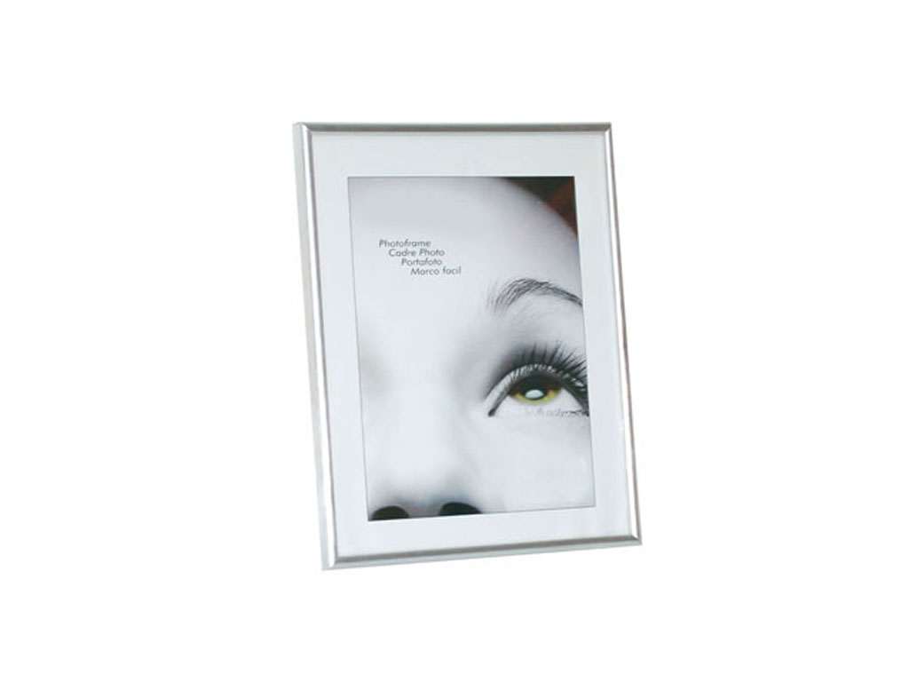 PORTAFOTO PLASTICO PLATA 50X60 cod. 3500515