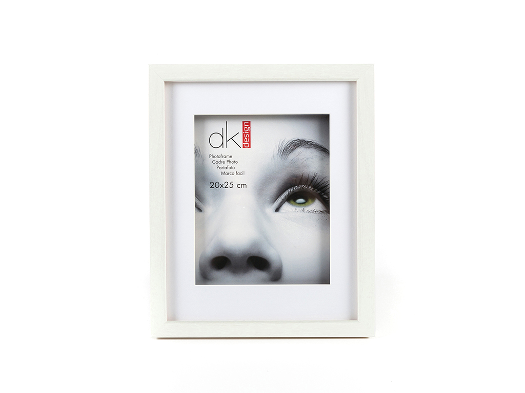 MDF PHOTO FRAME WHITE 20X25 cod. 3501086