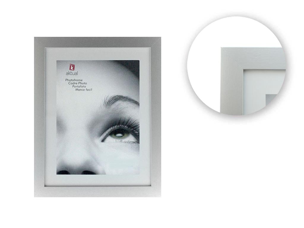 PORTAFOTO MDF 20X25 PLATA cod. 3501111