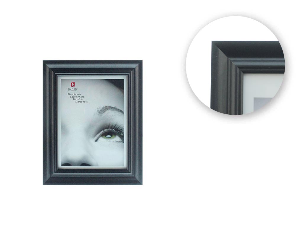 PORTAFOTO MDF 10X15 NEGRO cod. 3501123