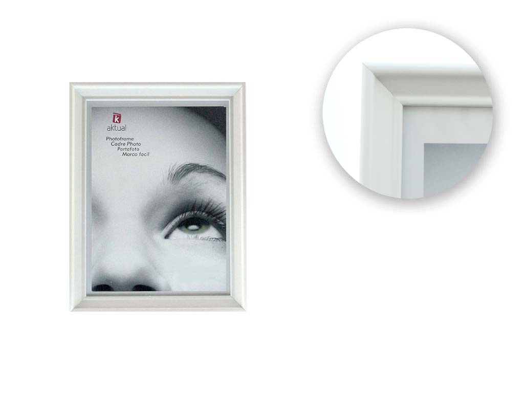 PORTAFOTO MDF 10X15 BLANCO cod. 3501139