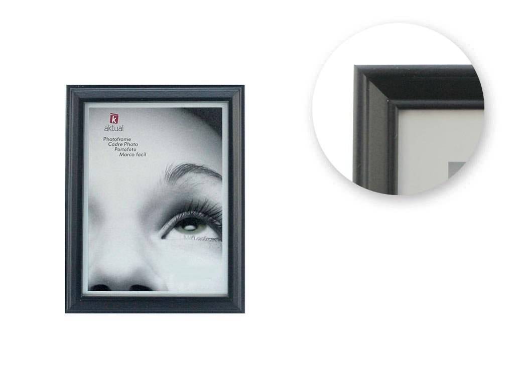 PORTAFOTO MDF 10X15 NEGRO cod. 3501147