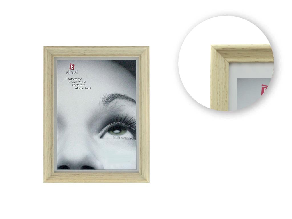 MDF PHOTO FRAME 10X15 BROWN cod. 3501155