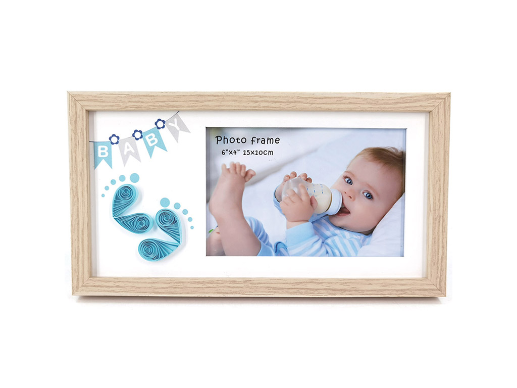 PORTAFOTO INFANTIL 10X15 AZUL cod. 3501179