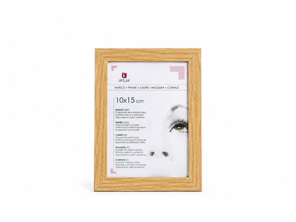 MOLDURA MDF 10X15 MARROM cod. 3501260