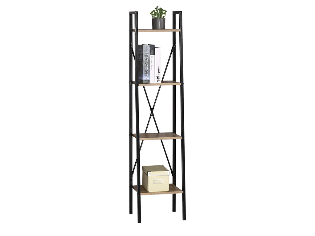 METAL SHELF POSETS 4 LEVELS cod. 3600165
