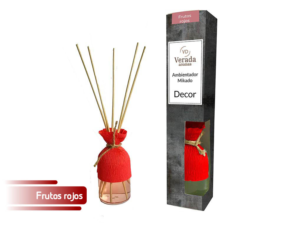 MIKADO DECOR FRUTOS ROJOS cod. 4200001