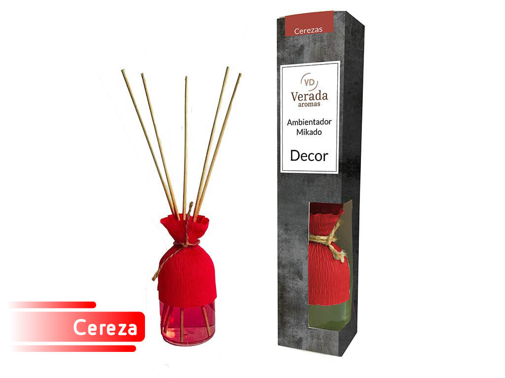 MIKADO DECOR CEREJAS cod. 4200005