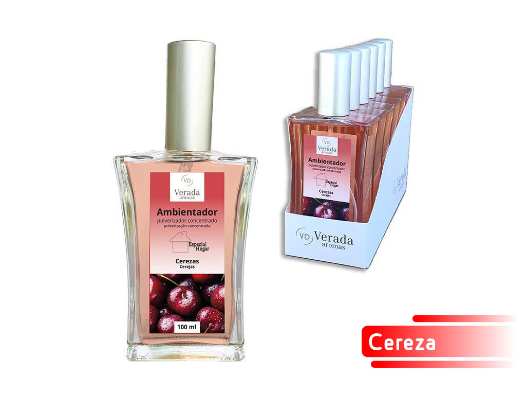 AMB. PULVERIZADOR CONCENTRADO (100ML)  CEREZAS cod. 4200085