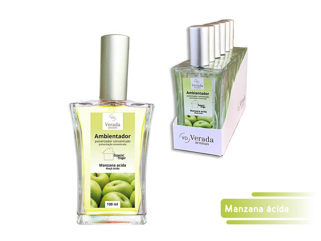 AMB. PULVERIZADOR CONCENTRADO (100ML)  MANZANA ACIDA cod. 4200086