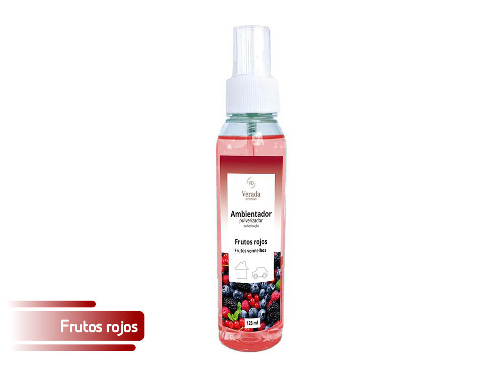 AMB. PULVERIZADOR CONCENTRADO (125 ML) PET FRUTOS ROJOS cod. 4200113