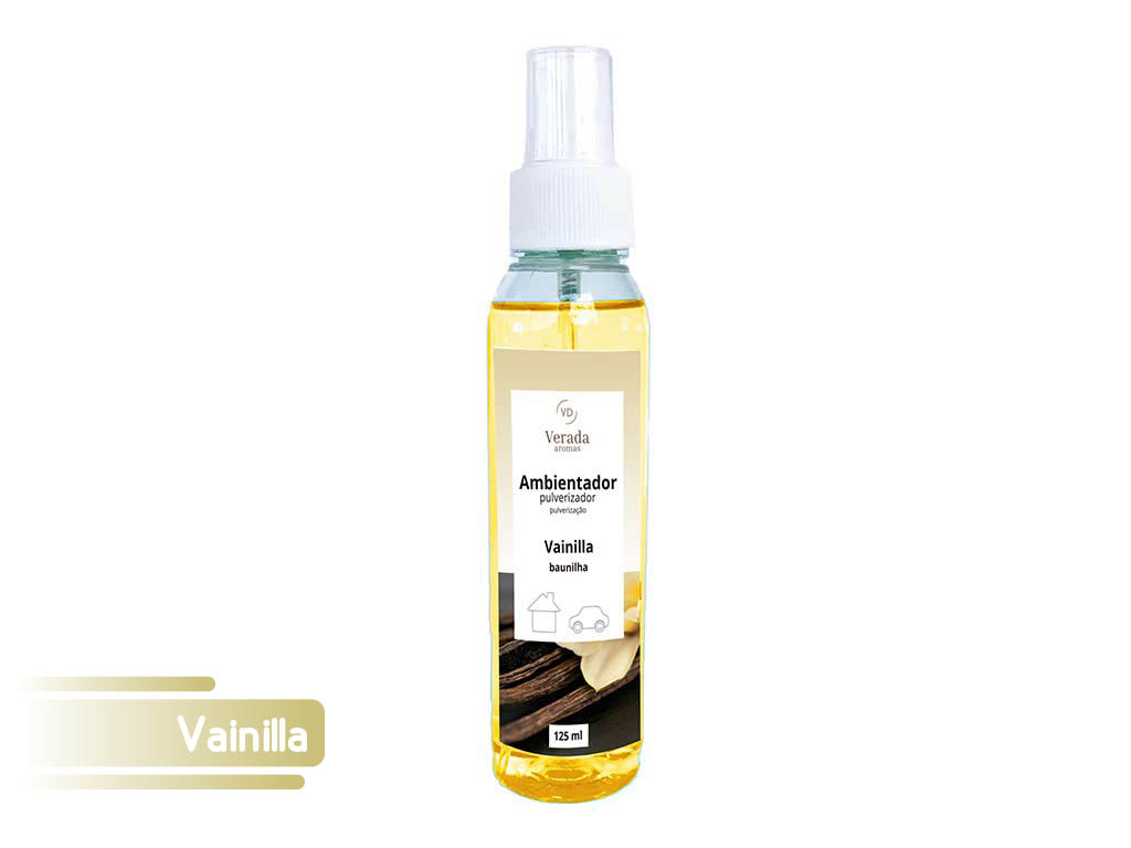 AMB. PULVERIZADOR CONCENTRADO (125 ML) PET VAINILLA cod. 4200115
