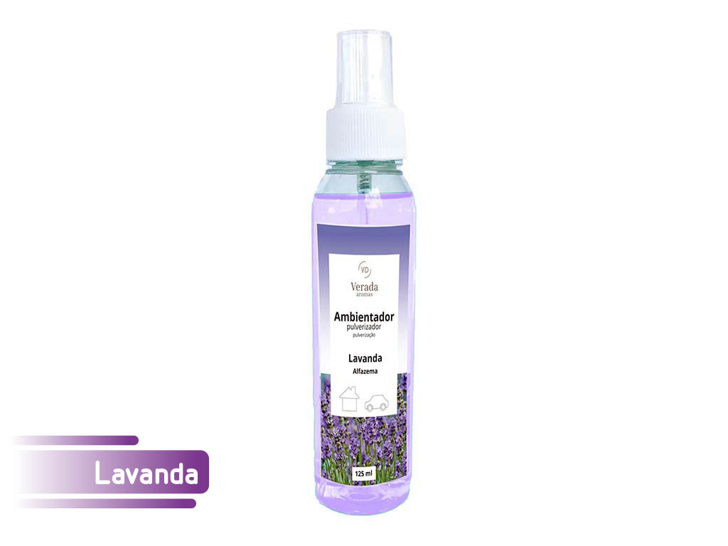 AMB. PULVERIZADOR CONCENTRADO (125 ML) PET LAVANDA cod. 4200116