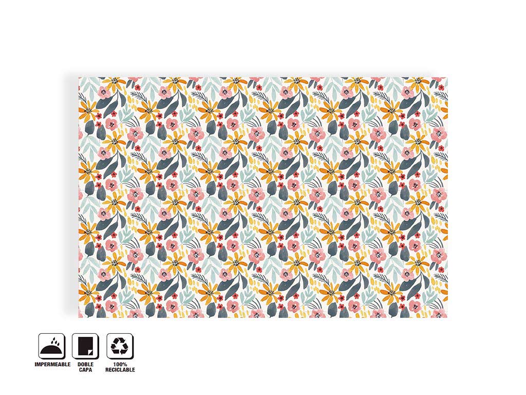 NAPPE 132X178 FLEURS COULEURS cod. 5400107