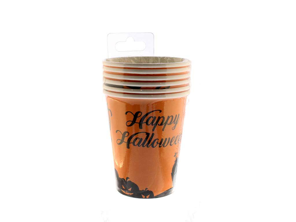 PACK 6 VASOS HALLOWEEN cod. 5500167