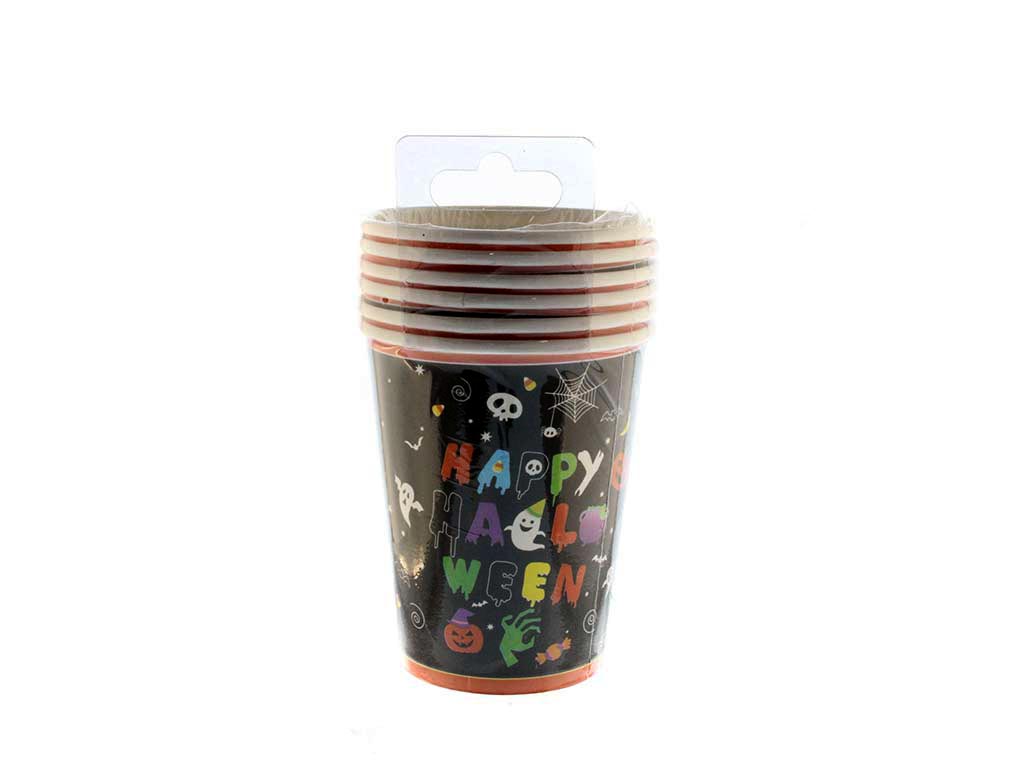 PACK 6 VASOS HALLOWEEN cod. 5500175