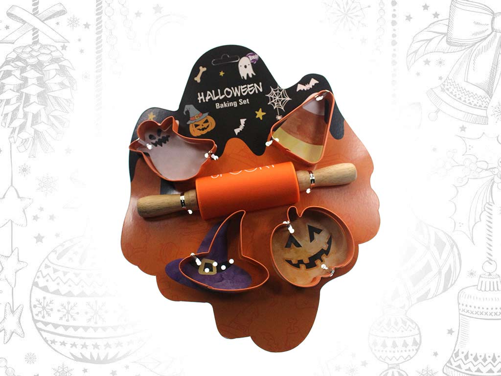 SET 5 PCS. COZINHA HALLOWEEN cod. 5500202