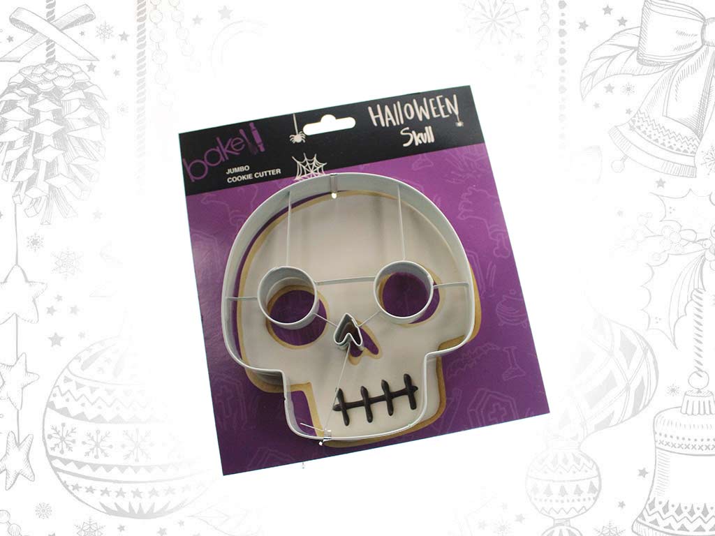 MOLDE CORTADOR CALAVERA HALLOWEEN cod. 5500217