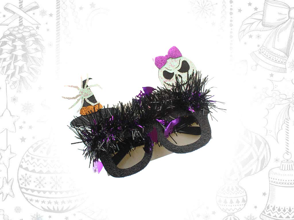 GAFAS HALLOWEEN SOMBRERO/CALAVERA cod. 5500283