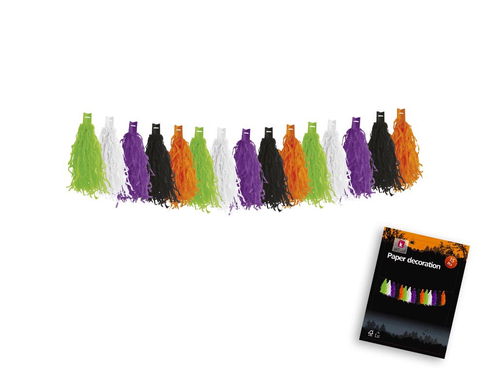 POM-POM HALLOWEEN GARLAND cod. 5500339