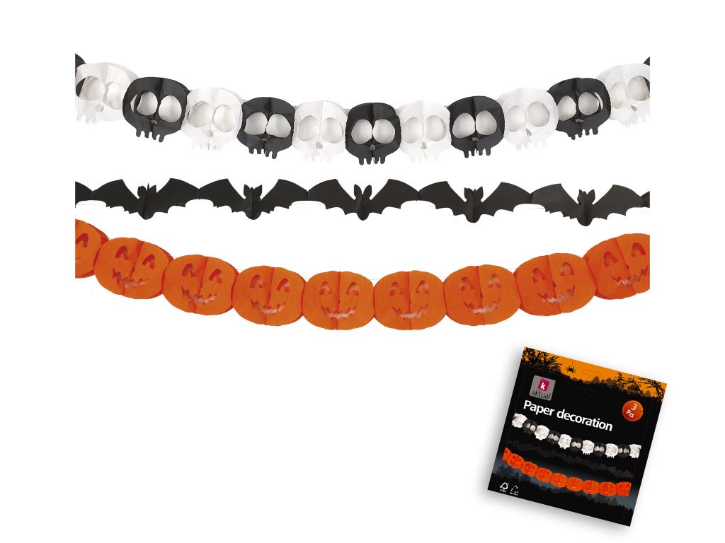 SET 3 GUIRNALDAS HALLOWEEN cod. 5500341