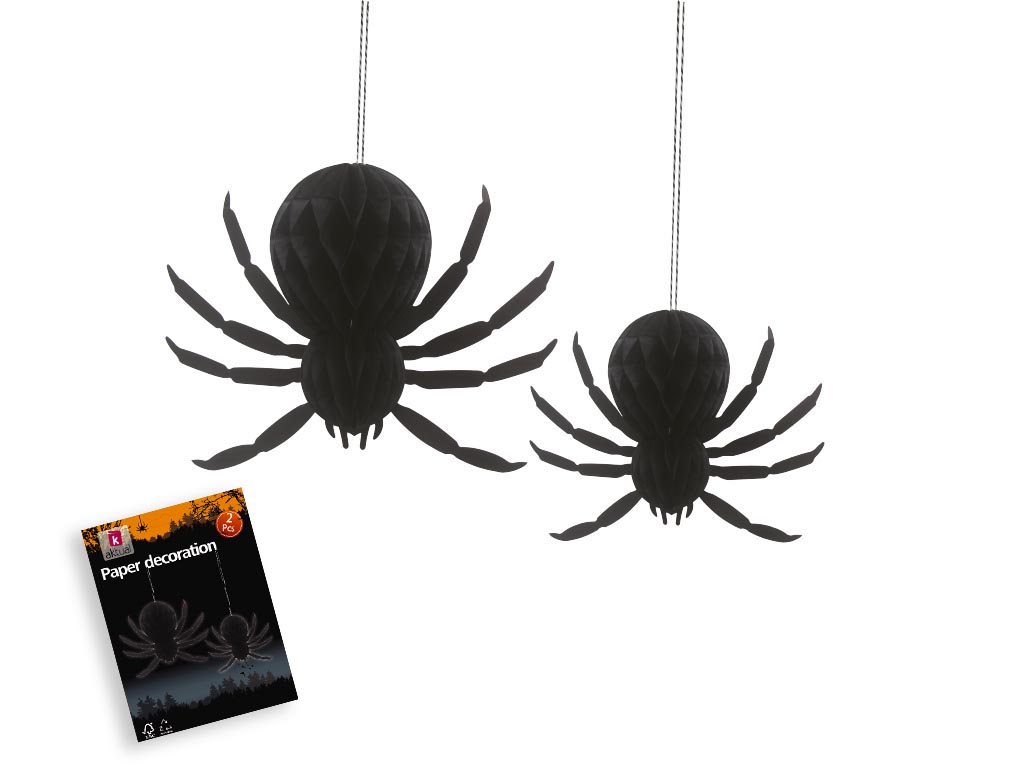 2 SET SPIDERS HALLOWEEN cod. 5500388