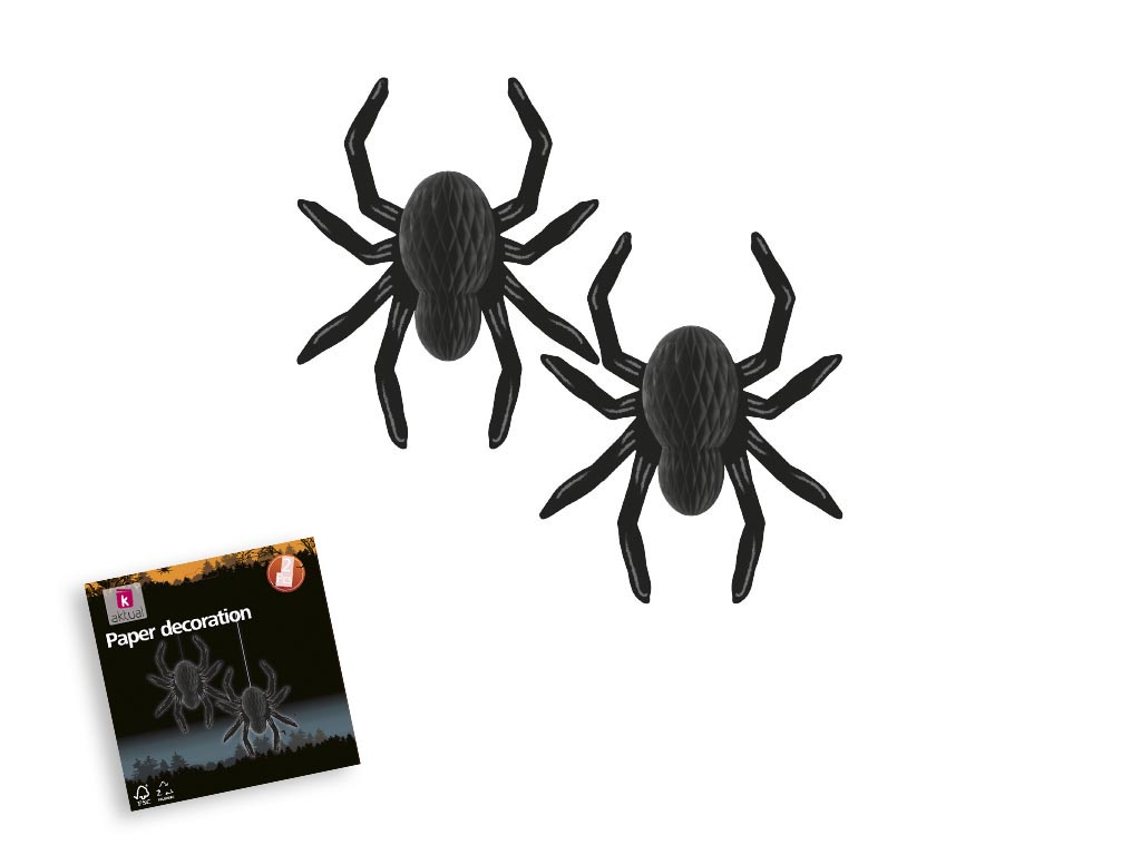 2 SET SPIDERS HALLOWEEN cod. 5500403