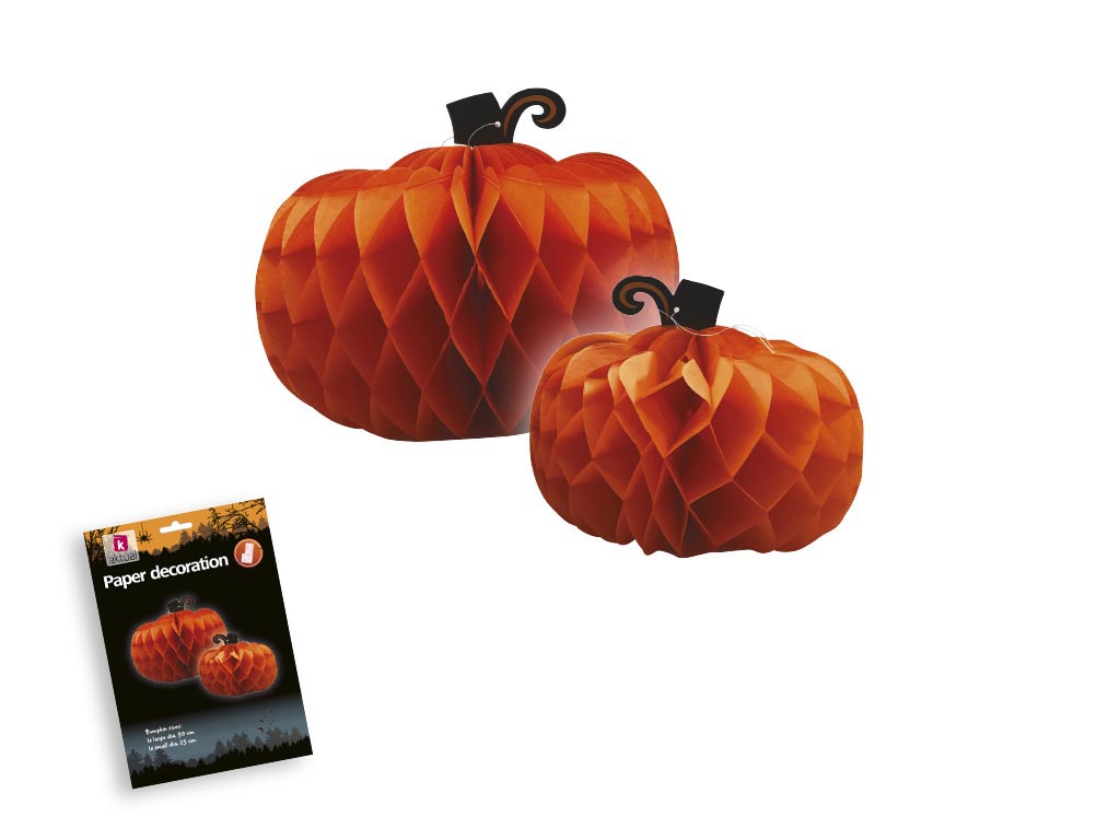 SET 2 CITROUILLES HALLOWEEN cod. 5500405